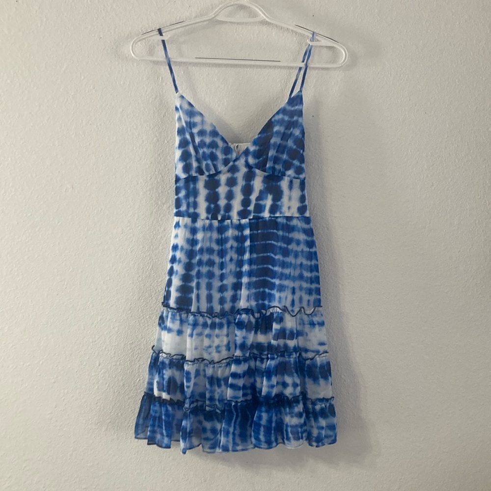 Women’s blue sundress